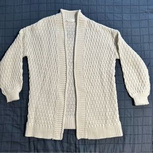 An off-white cardigan, Polish clothing brand Reserved, size S